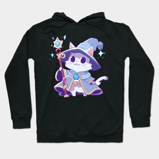 Cute Cat Magician Hoodie